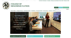 Desktop Screenshot of menominee.edu